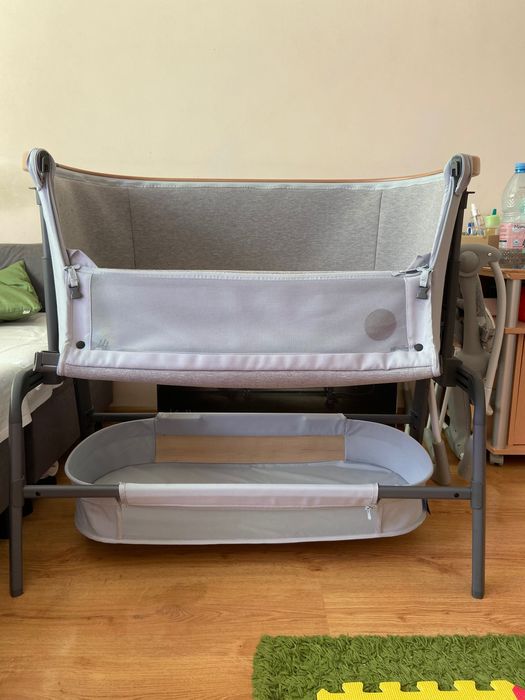 Łóżeczko dostawne Maxi-Cosi – jak nowe + karuzela GRATIS