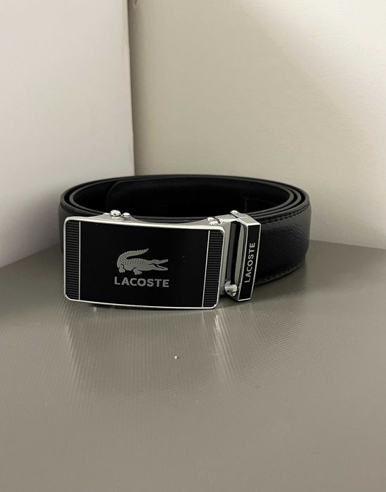 Skórzany Pasek Męski Lacoste
