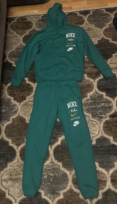 Dres nike zielony meski damski adidas bluza spodnie dresowe sport