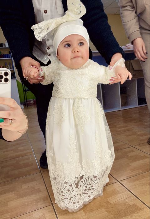 Комплект сукня+ шапочка