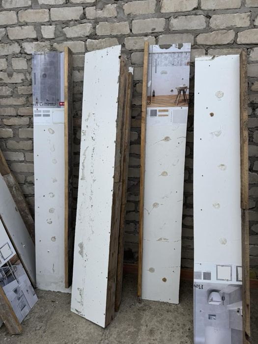 ДВП (б/в) з опалубки, готові до роботи