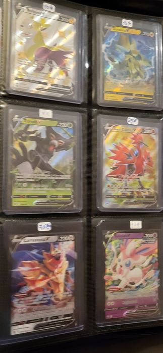 Cartas Pokemon Raras e Originais V