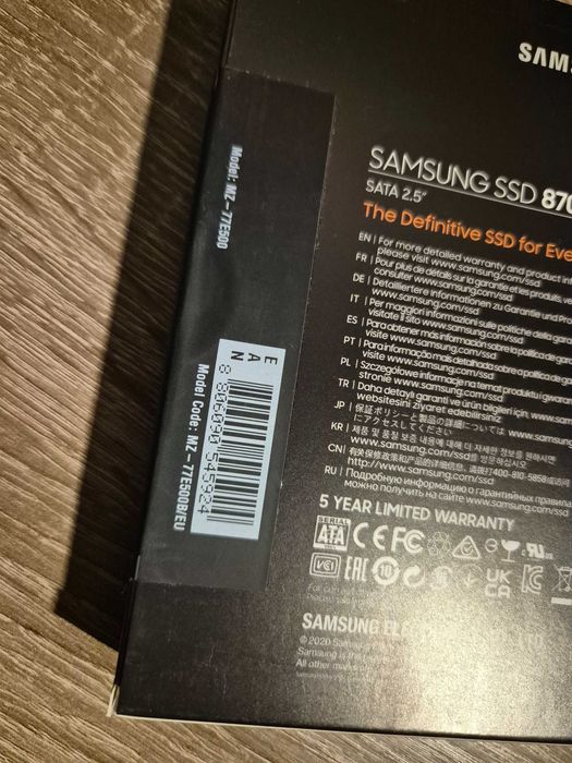 ssd Samsung evo 870 500 Gb