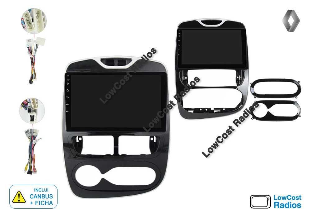 Auto Rádio 10" GPS ANDROID Renault Clio 4 Wifi Multimédia CANBUS | CARPLAY • ANDROID AUTO