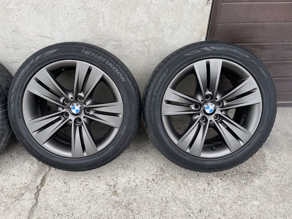 (42)Koła, Felgi 5x120 18” Oryginał BMW, Grafit, Wyższy profil