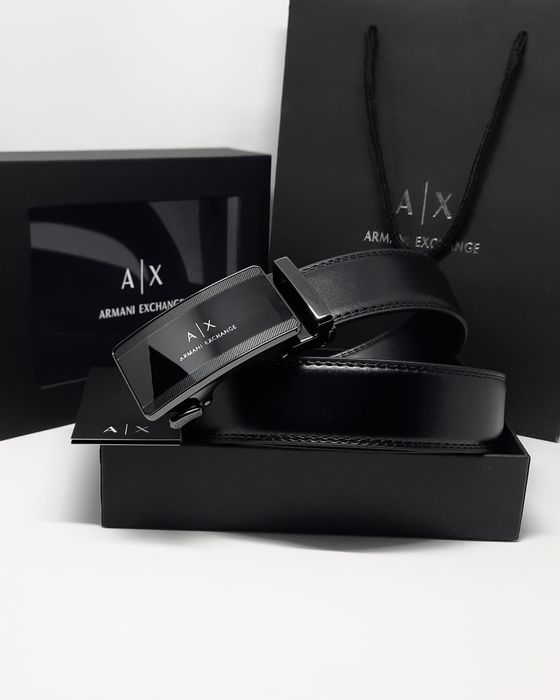 Чоловічий ремінь подарунковий набір | Мужской ремень пояс автомат