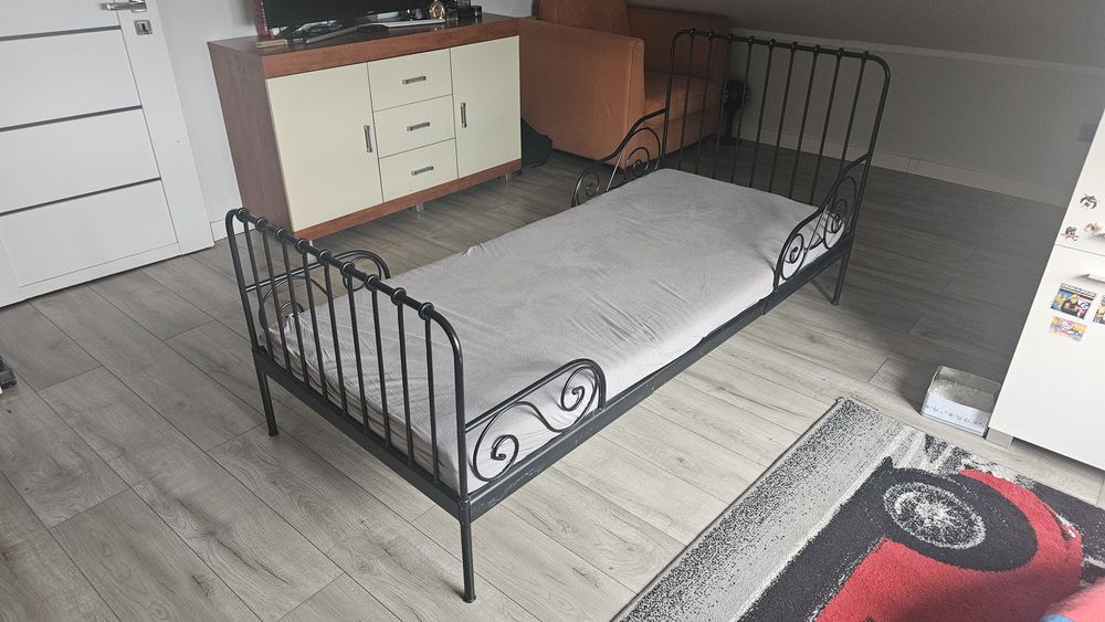 Łóżko metalowe 185cm x 80cm