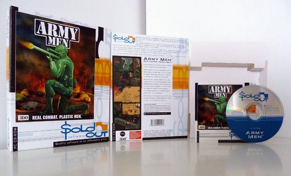 Army Men Real Combat Plastic Men PC Big Box Edition ANG. JAK NOWY ...