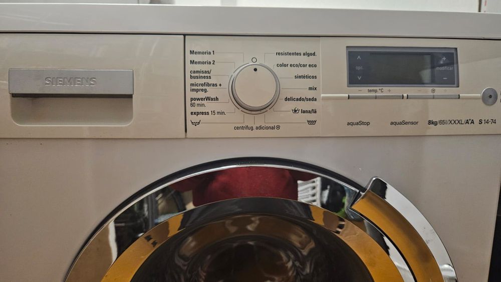 Máquina de Lavar Roupa Siemens