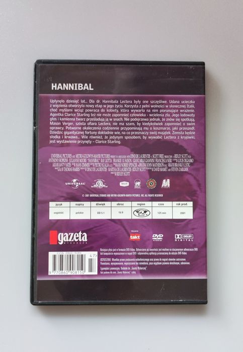 Hannibal - film DVD
