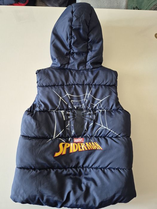 Kamizelka ciepła spider-man rozmiar 6/7 lat