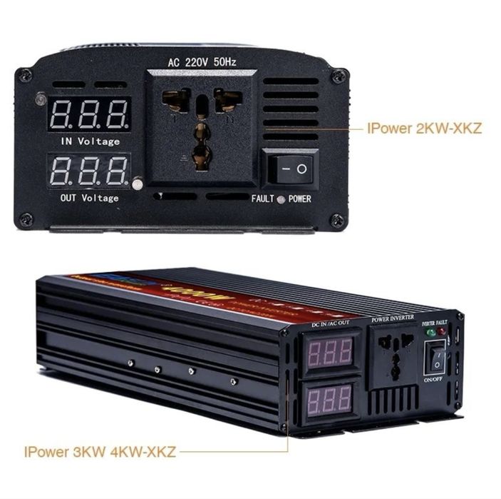 Inversor corrente 5000w 12v para 230v