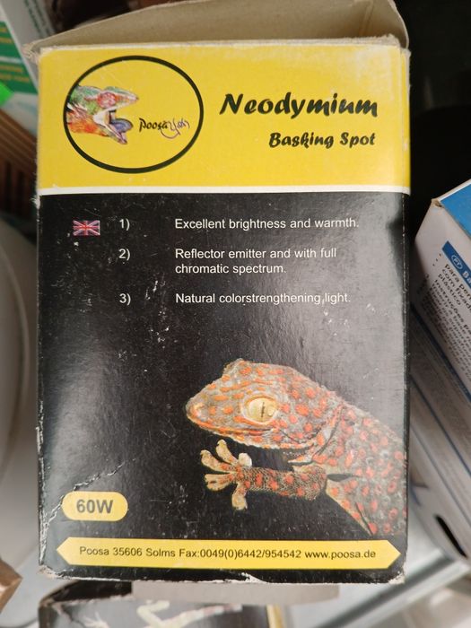 Neodymium reflektor do terrarium