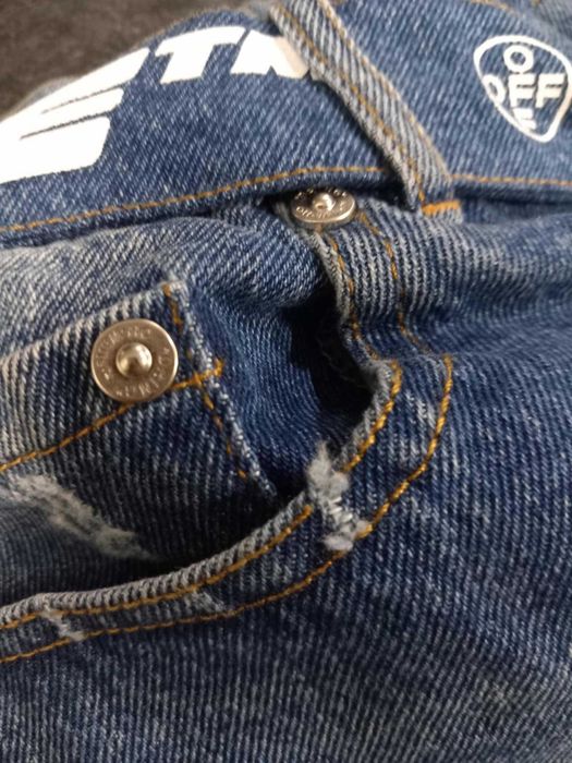 Spodenki jeans Off White rozmiar L