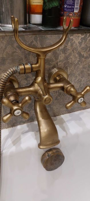 Emmevi италия бронза бу смеситель для ванной