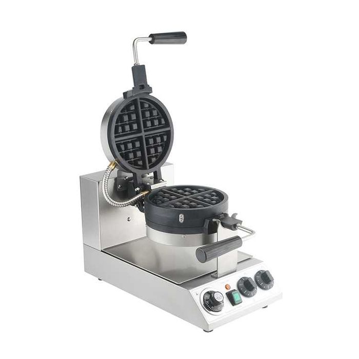 Gofrownica komercyjna obrotowa dwustronna do robienia 8 gofrów 2300W