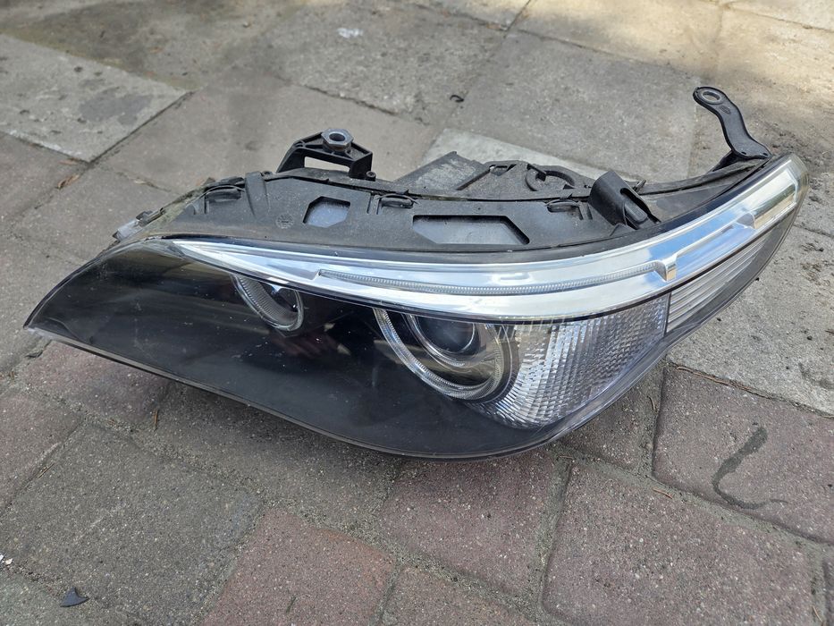 BMW e60 e61 lampa lewa przedlift bixenon d2s europa xenon
