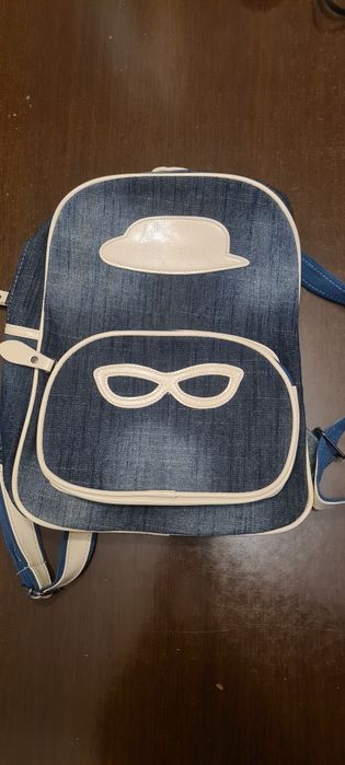Plecak jeansowy nowy