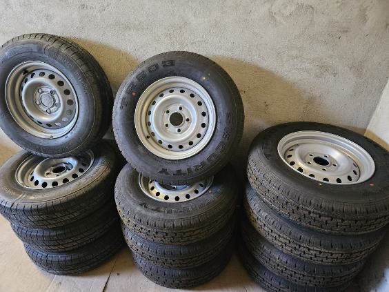 Koła kenda 185 r 14 c używane oraz kola security 185 r 14 nowe