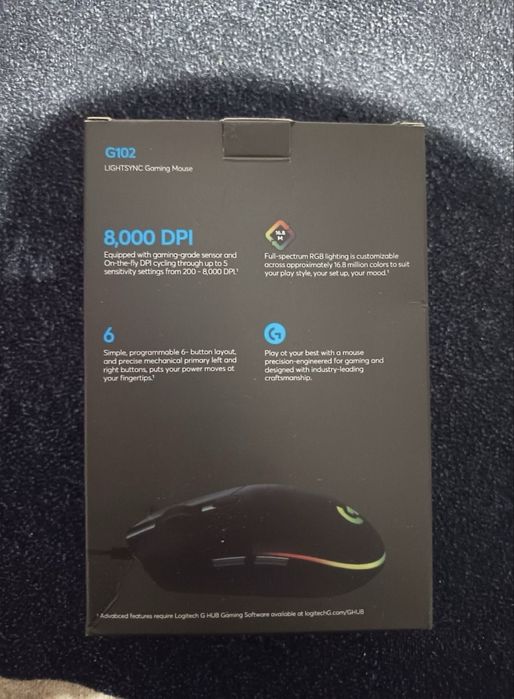 Myszka Logitech g102