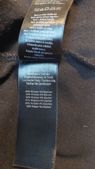 Kardigan czarny z viskozy