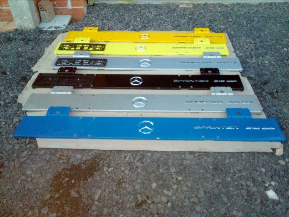 Zderzak tylny Mercedes Sprinter belka blenda