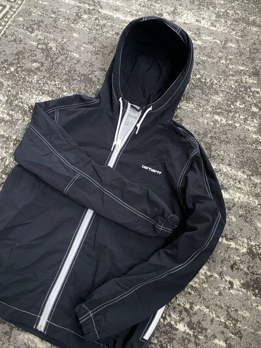 Вітрівка куртка ветровка Carhartt М розмір синього кольору нейлонова