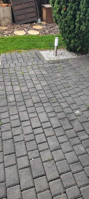 kostka brukowa z tarasu