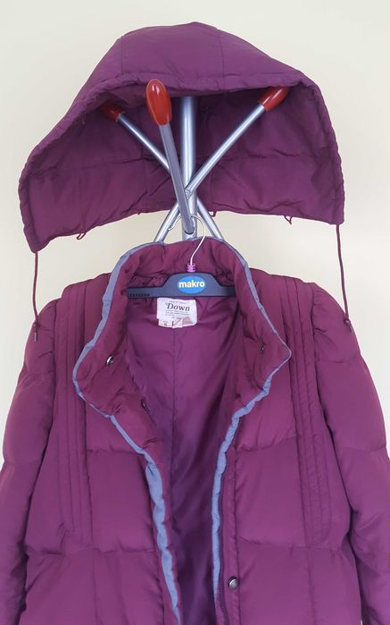 Płaszcz zimowy damski - pikowany