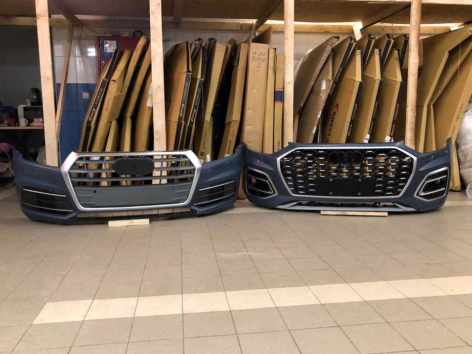 Бампер Audi Q5 80a 80а ауди  ку5  комплектний