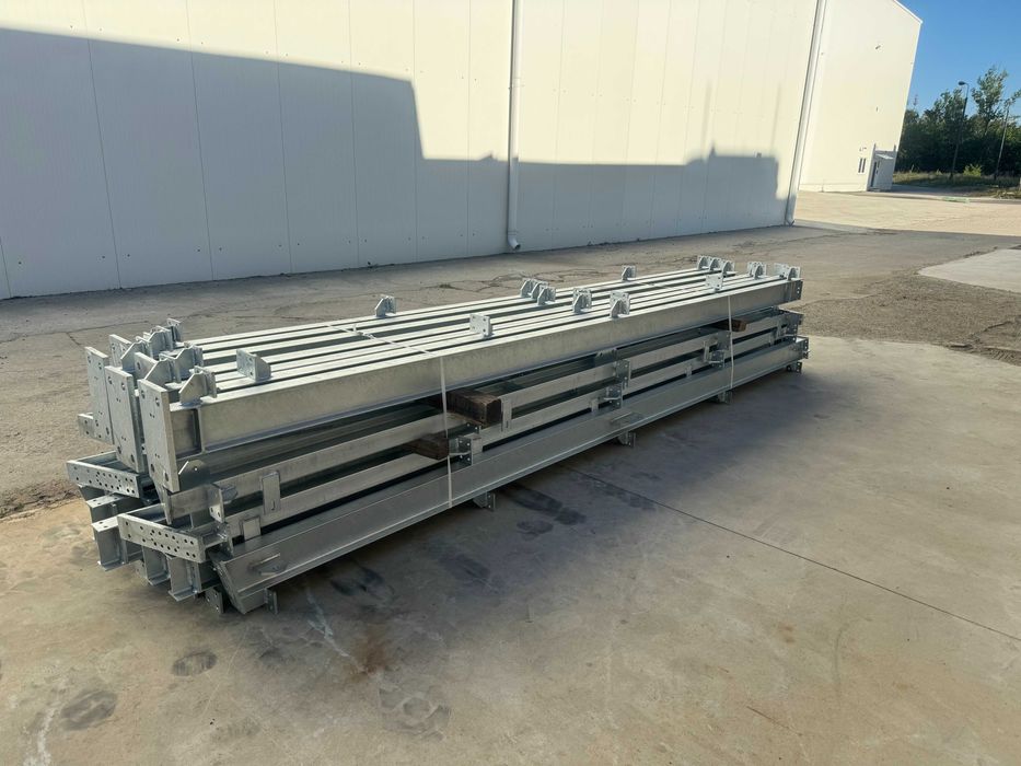 Modułowa konstrukcja hali 8x16 hala magazyn warsztat obora