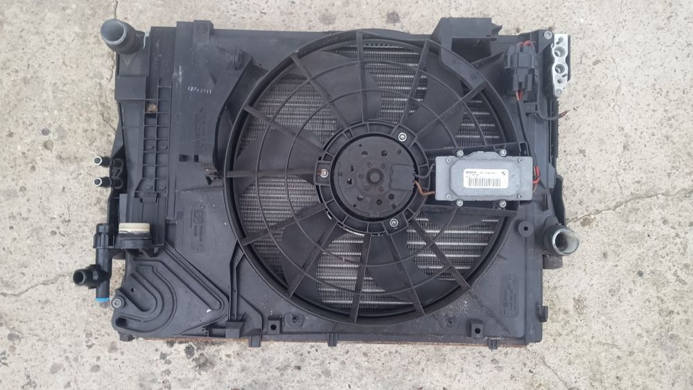 BMW E46 lift n46 chłodnice wody klimatyzacji wentylator komplet