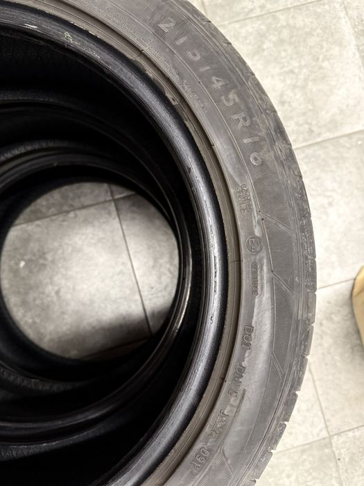 Sprzedam opony 215/45/R16