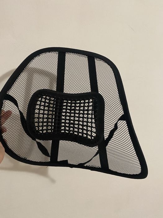 Ортопедична масажна спинка в авто, стілець.