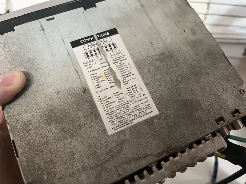 Alpine 9812RB hi end (clarion, pioneer)