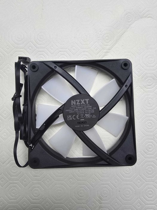 Pack 3x Ventoinhas NZXT F120 RGB Core 120mm (Novas)