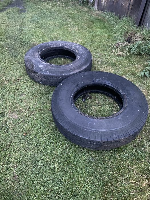 Stare opony od ciagnika