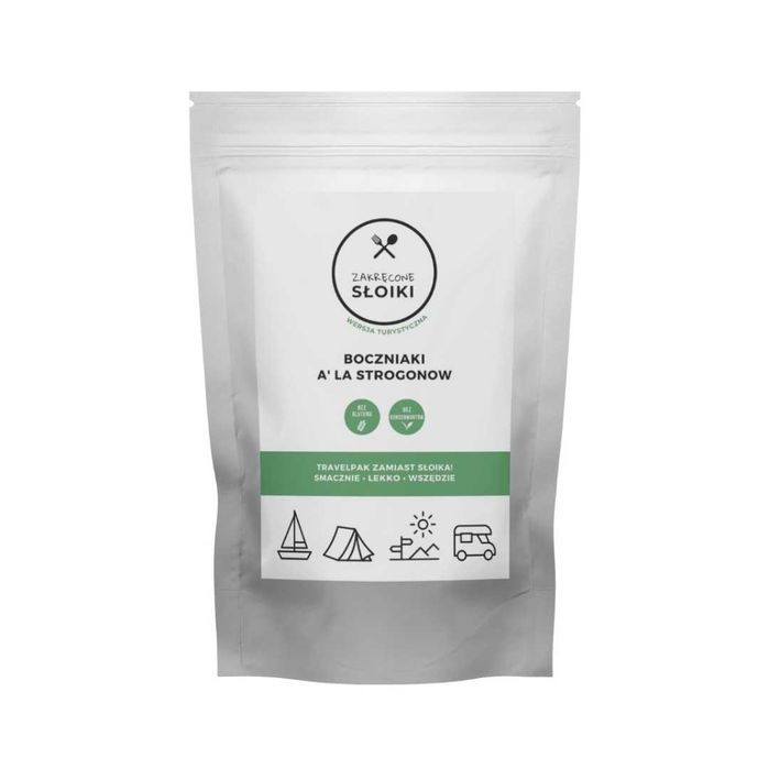 Zakręcone Słoiki Boczniaki a'la Strogonow 900ml (2 szt)