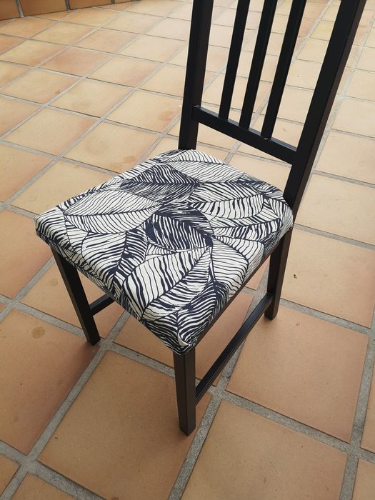 6 cadeiras modelo ikea personalizadas usadas