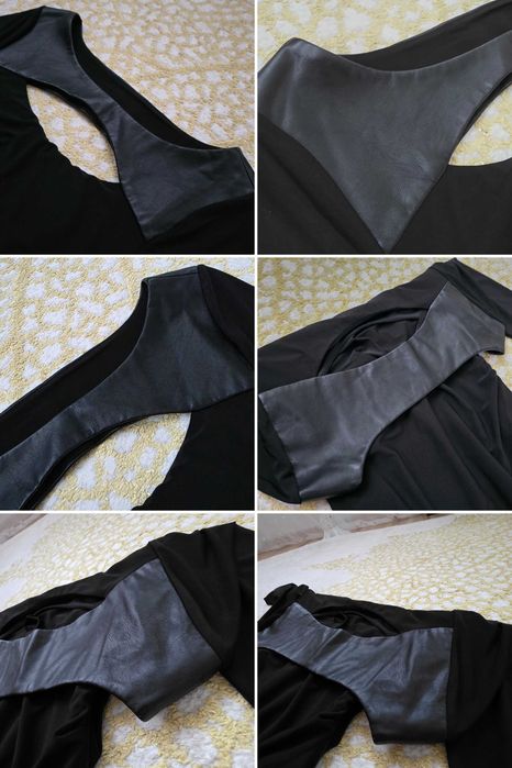 Sukienka Laundry by Shelli Segal klasyczna ołówkowa dekolt łezki XS-S