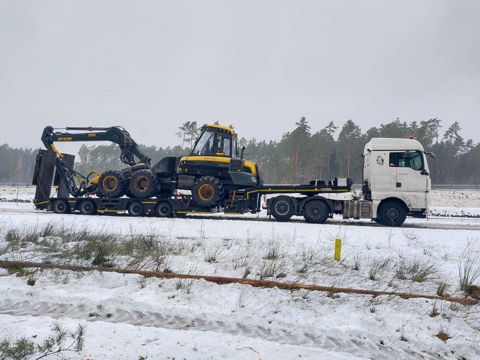 Specjalistyczny Transport Maszyn Rolniczych Budowlanych Kombajnów
