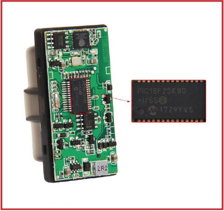 АвтоСканер OBD2 ELM327 V1.5 WI-FI Original чип 18f25k80 для IOS Ipfone