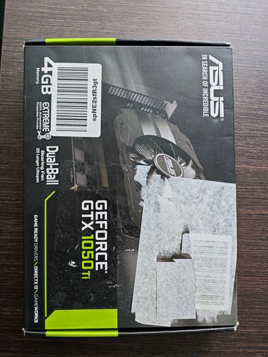 Nvidia GEFORCE GTX1050TI ASUS відновлена в гарному стані