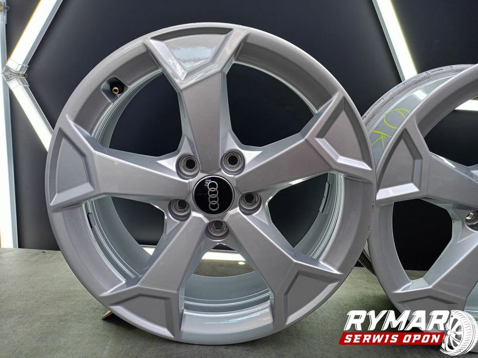 śląsk alufelgi 6.5x17 5x112 et38 oryginał audi oe komplet (vw seat skoda)