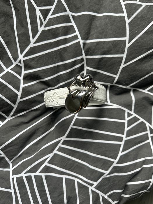 Pasek chrome hearts x rolling stones