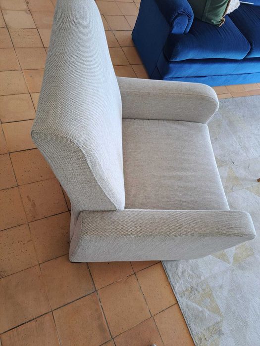 Poltrona/maple/cadeirão em tecido
