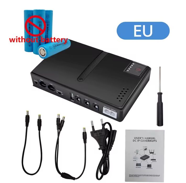 Безперебойник,ИБП DC1018L для роутера ,Wifi