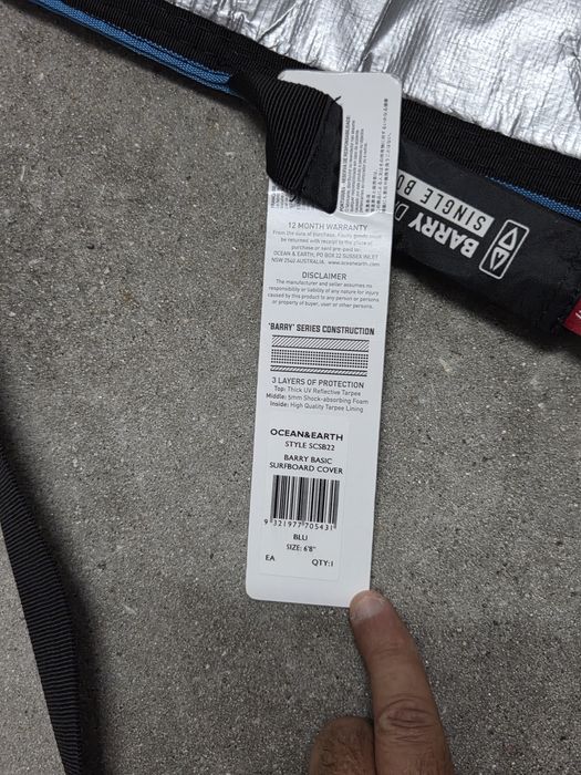 Capa prancha surf Ocean & Earth 6,8 - Nova

Capa Ocean & Earth Barry Basic Surfboard