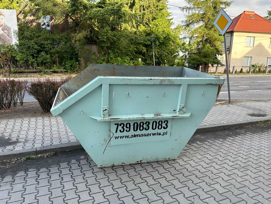 Kontenery na ODPADY śmieci gruz - Luboń Komorniki