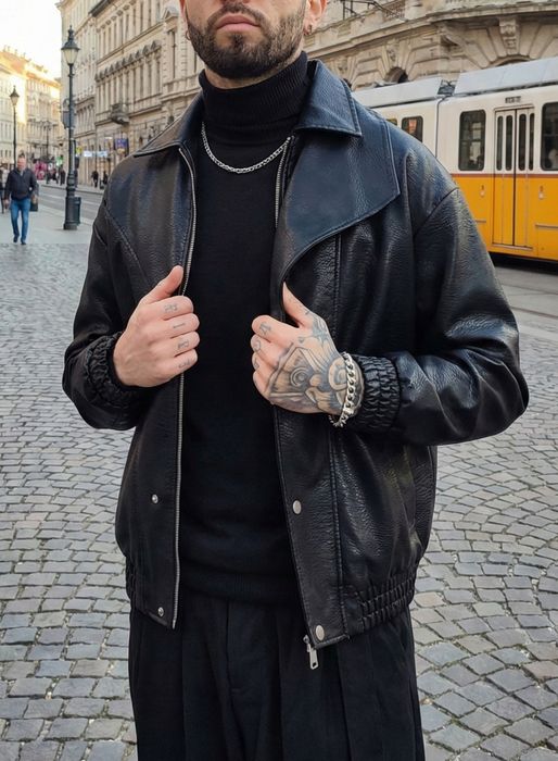 Casaco Bomber Preto Novo tamanho M